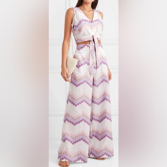 Miguelina Pants - NWT *MIGUELINA” Wide Leg *Pamela* Pants … *PURPLE RAIN DAISYZIG* … Size: S
